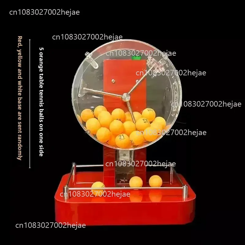 

50-100 Ball Electric Automatic Bingo Cage Lucky Game Playing Machine Hot Selling Electric Acrylic