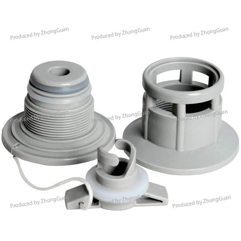 InflatableRubber Dinghy Kayak Surfboard Plastic Inflatable Boat Air Valve 6-hole Valve Assault  Rafting Boat