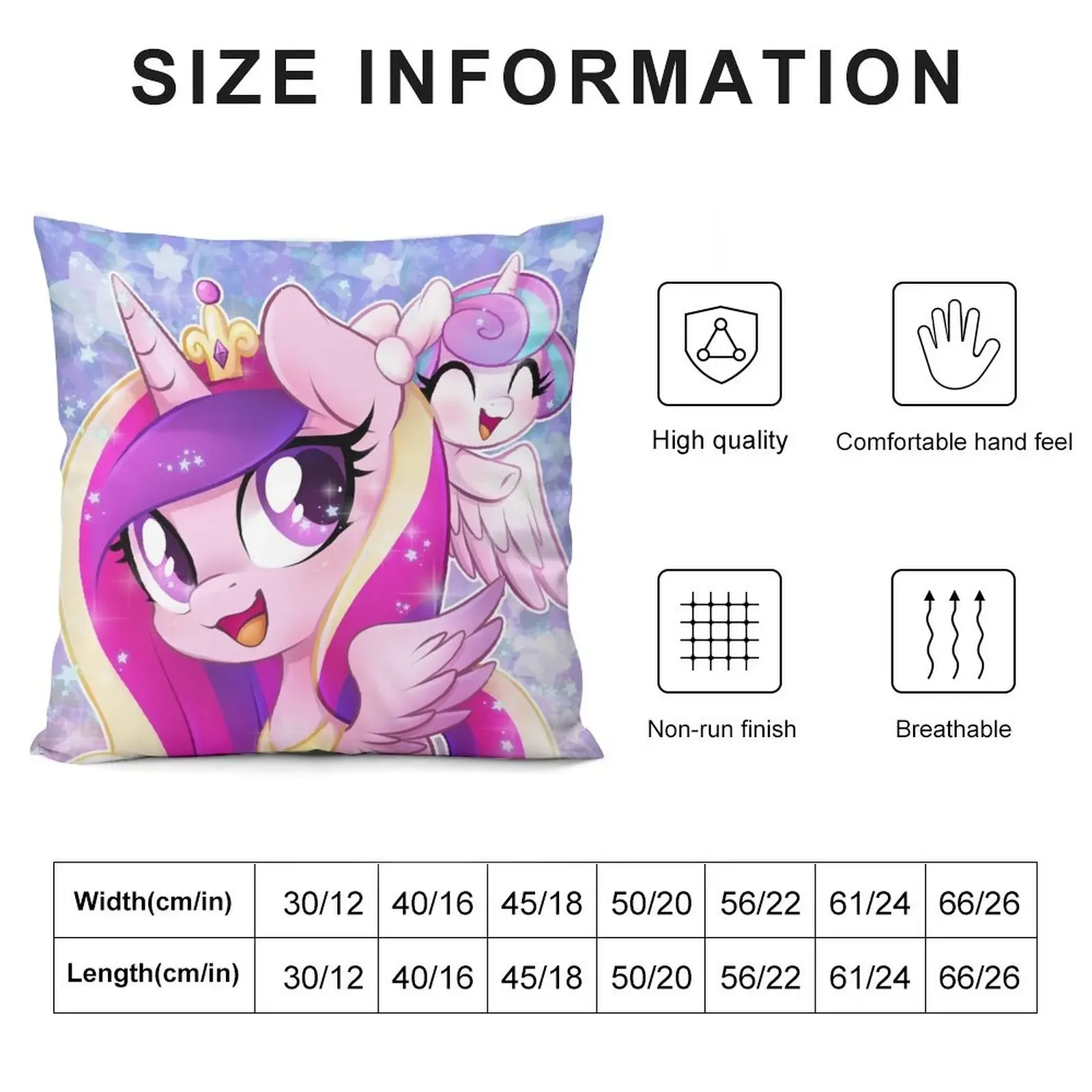 Little Princess Cadance and Flurry Heart ~ sparkly stars version Throw Pillow christmas decorations 2025 pillow