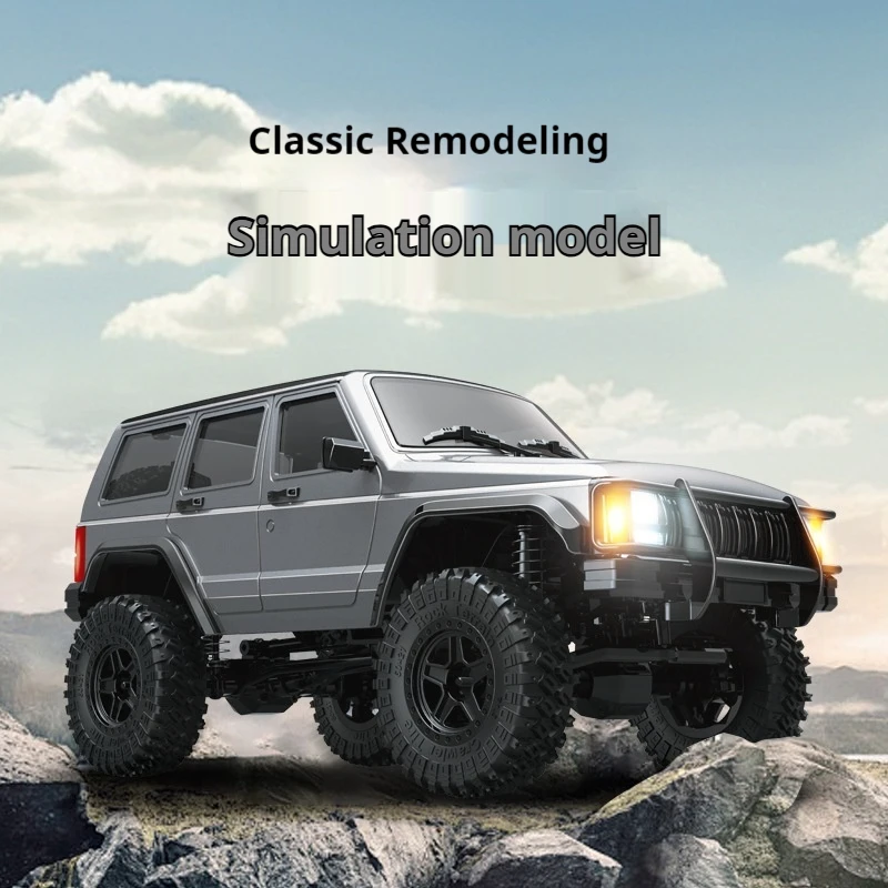 C8809 Four-Wheel Drive Simulation Model Cherokee Jeep Offroad 2.4gremote Control Full Scale Throttle Toy Remote Control Car Toy