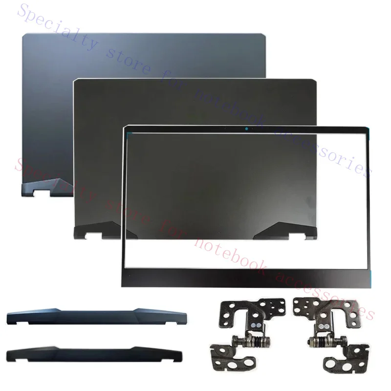 New Blcak/Blue LCD Back Cover Top Case/Front Bezel/Hinges Cover For MSI GE66 Raider 10SD 10SE 10SF MS-1541 MS-1542 MS-1543