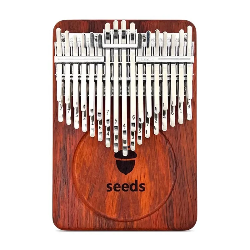 Kalimba Iniciante Música Teclado Instrumento, Profissional Instrumentos Musicais Acessórios, Finger Piano para Crianças, Presente