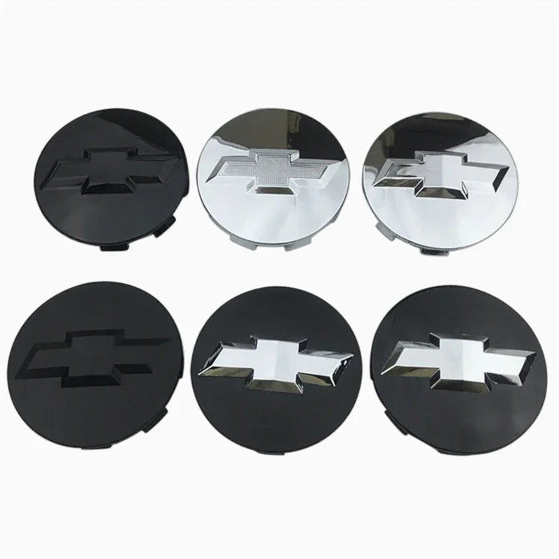 53/58/59/64/83mm 4pcs Car Wheel Center Hub Caps for Chevrolet Cruze Silverado Cavalier Equinox Chevelle Wheel Cover Decoration