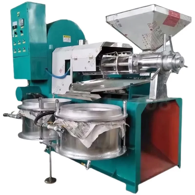 6YL-60 Spiral Rapeseed Oil Presses Commercial use Fully Automatic Sesame Peanut Walnut Frying Oil pressing Machine