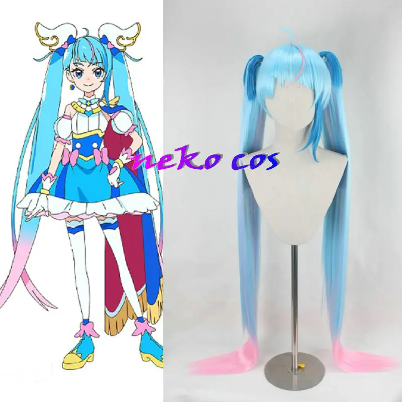 

nekocos Hirogaru Sky!Pretty Cure Cure Sky Cosplay Wig Halloween
