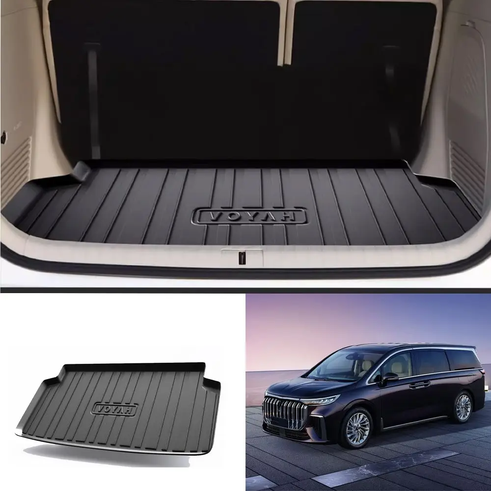 

Car Full Cover Trunk Mat Clean Any Season 100% For Voyah Dream 2021 2023 Anti-Slip High Wall Protective Odorless Accessories