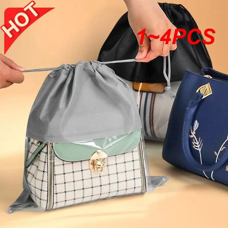 1~4PCS Moisture-proof Drawstring Pocket Protected Breathable Reliable Top Fashionable Trend Rare Model Storage Solution