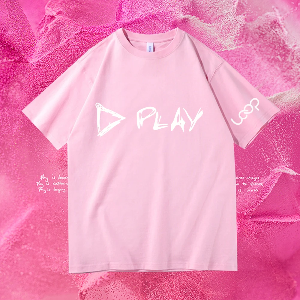 Ed Sheeran Play Ed Sheeran Loop Tour camiseta Harajuku cuello redondo camisa Casual regalo