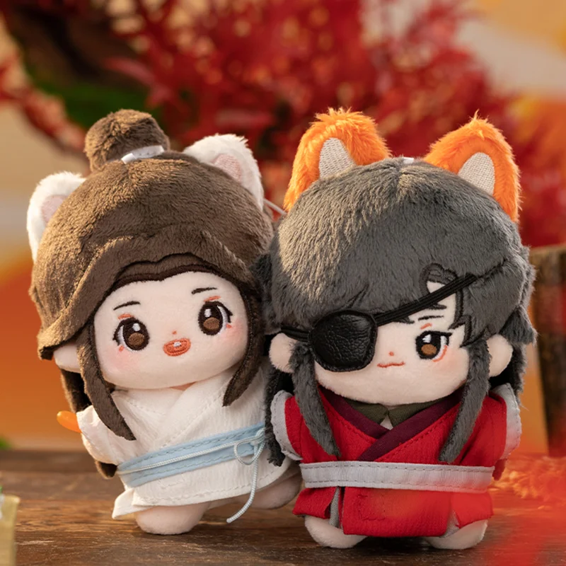 

Небесные официальные благословения Аниме фигурки Hua Cheng Xie Lian плюшевые хлопковые морские звезды куклы ключ кулон Hua Cheng 10 см