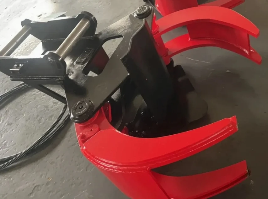 Hydraulic Log Grapple Tree Shears for 3-20 Ton Excavator for Sale