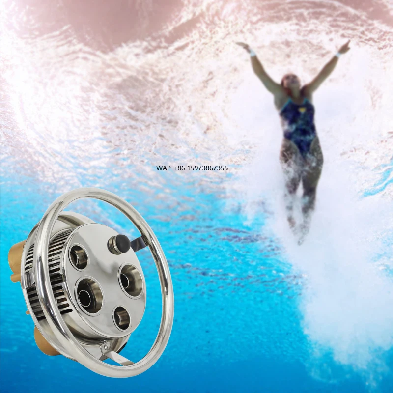 

Swimming Pool Training Machine Jet Head Powerful Countercurrent Swimming Injector Stainless Steel and Copper Nozzle Head