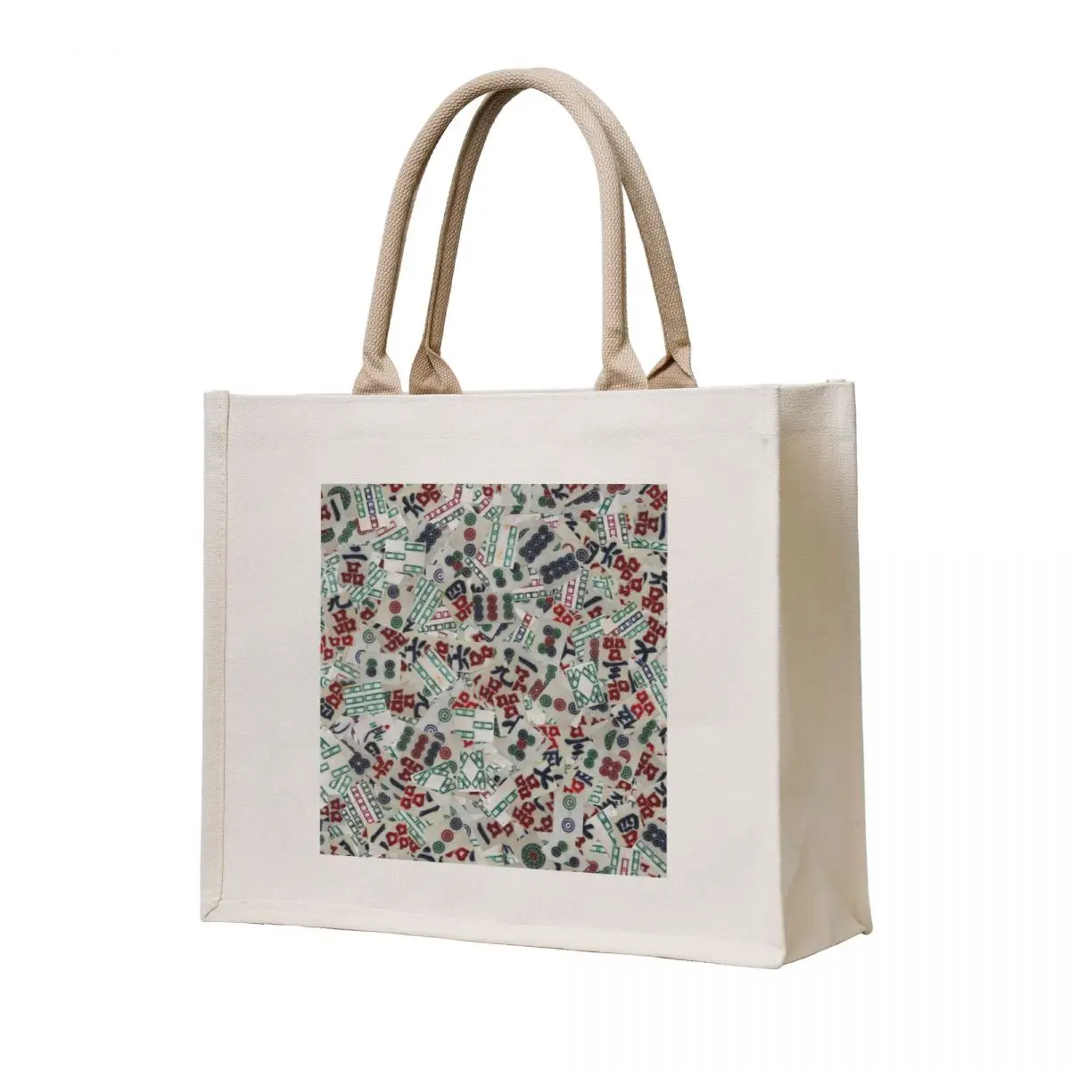 

Mahjong Tiles Tote Bag shopping trolley bag Shopper Custom bag