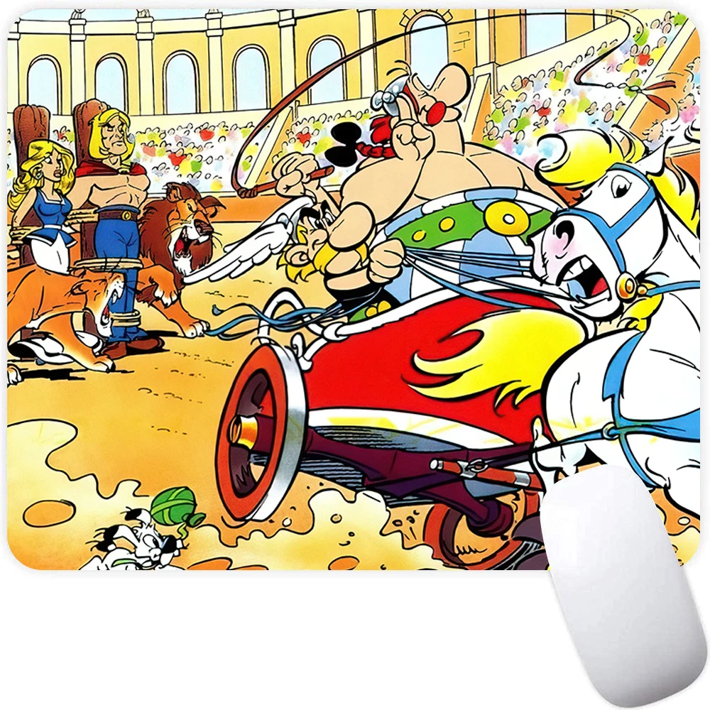 Asterix Obelix Nhỏ Miếng Lót Chuột Chơi Game Máy Tính Mousepad PC Game Thủ Chuột Thảm Laptop Mausepad Chuột Thảm Bàn Phím Thảm Để Bàn