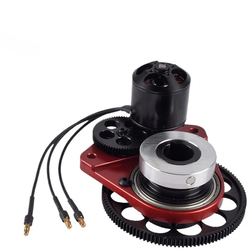Electric Auto Starter Kit with Motor for DLE111 RC Gas Engine Onboard Start System Airplane Accessory