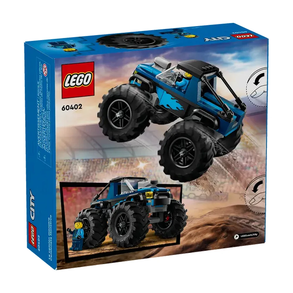 LEGO City-60402 Giant Wheel Off-Road Vehicle Building Toy Set, Room Decoration Ornaments