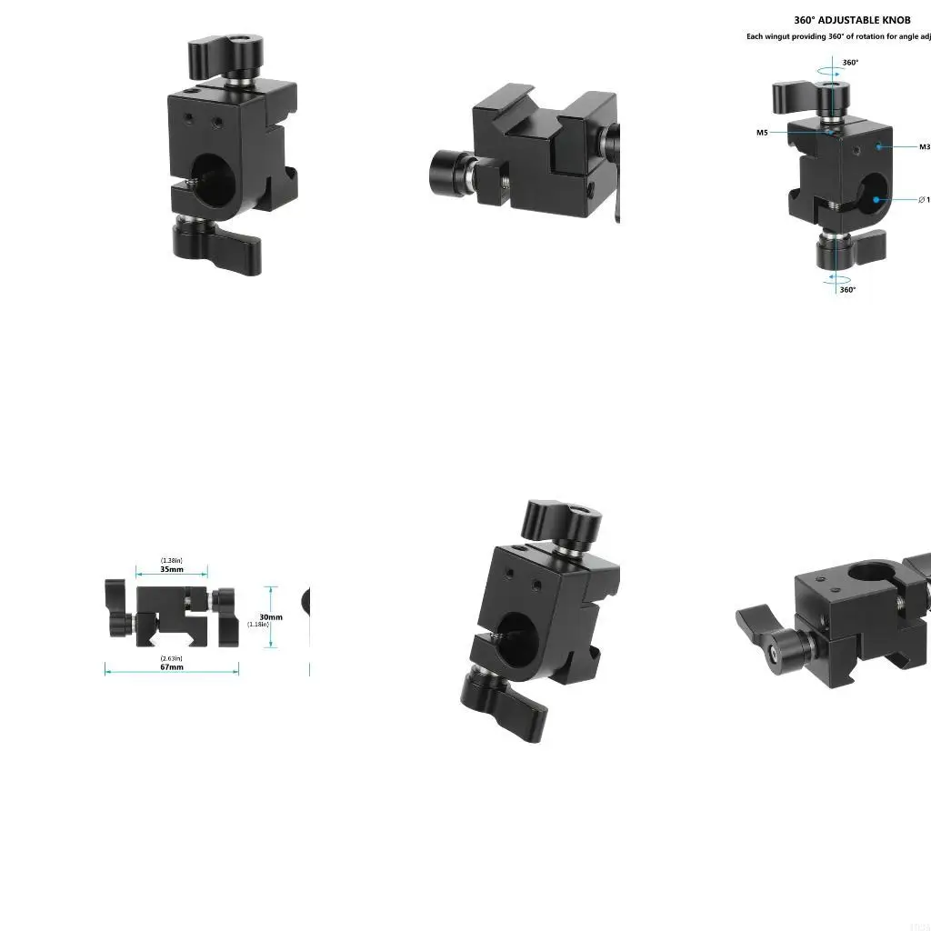 193a-lightweight-aluminum-clamp-mount-standard-quick-release-clamp-mount-with-15mm-single-rod-holder-accessories