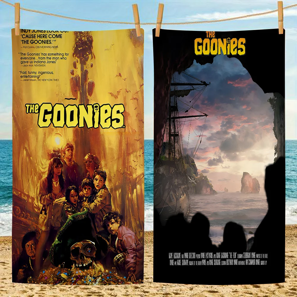 

The Goonies Bath Towel Microfiber Soft Water Absorbing Breathable For Girl Kids Decorative Cartoon Beach Towel