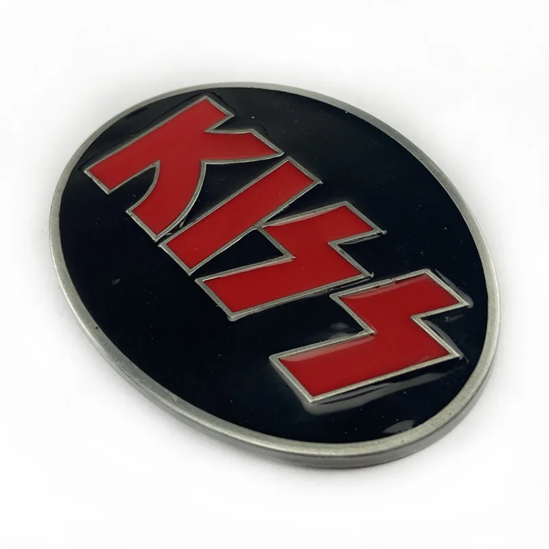 

KISS Band Belt Buckle Rock Jazz Music Belt Buckle Personality Guitar Jeans buckle Casual Fashion buckle