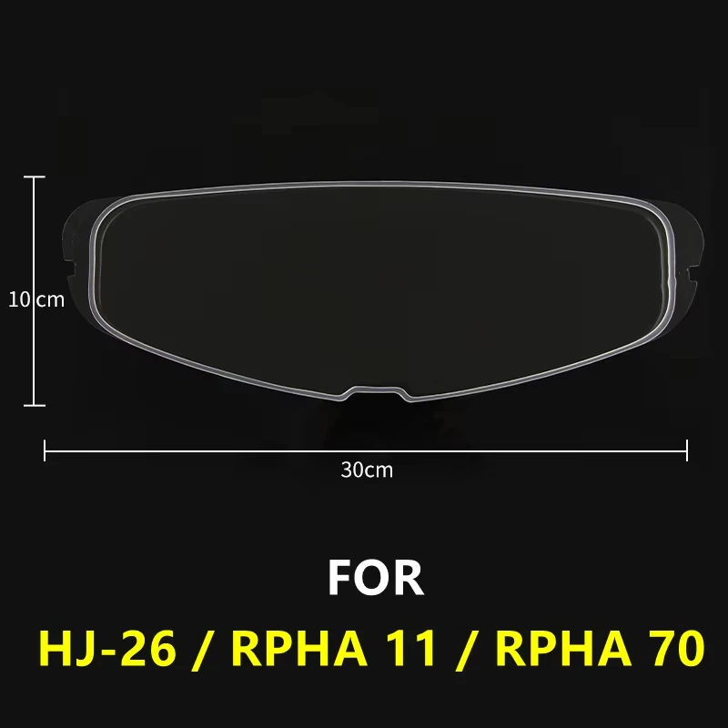 Bild 7: Motorrad Helm Visier Film Anti Nebel für HJC RPHA 11 PRO RPHA 70 ST HJ-26 Objektiv Anti Nebel Film motorrad Helm Zubehör