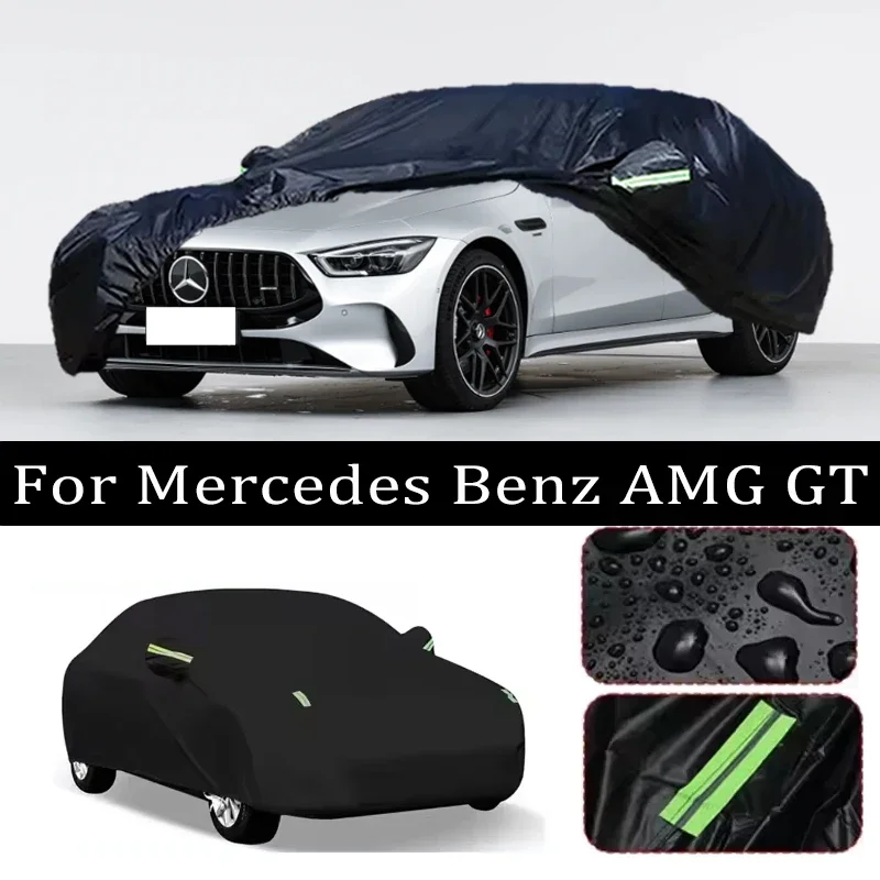 

For Mercedes Benz AMG GT Car Covers Outdoor Waterproof Dustproof Sun Rain Snow Protection Thick Oxford Cloth Full