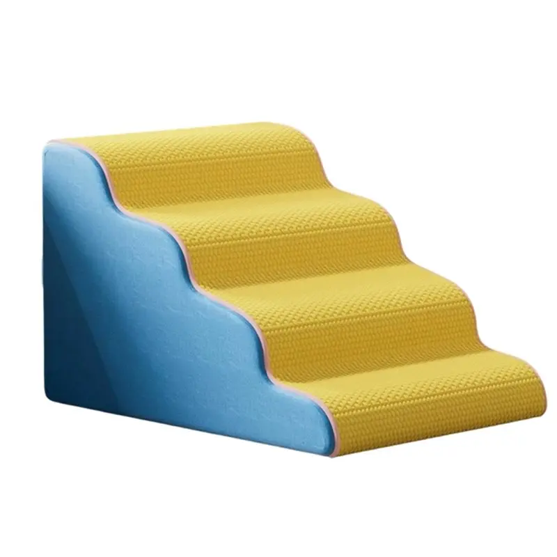 

ABYN-Лестница для домашних животных, Нескользящая съемная моющаяся лестница для восхождения, лестница для собак, подростковые товары для домашних животных, диванные ступеньки, наклон