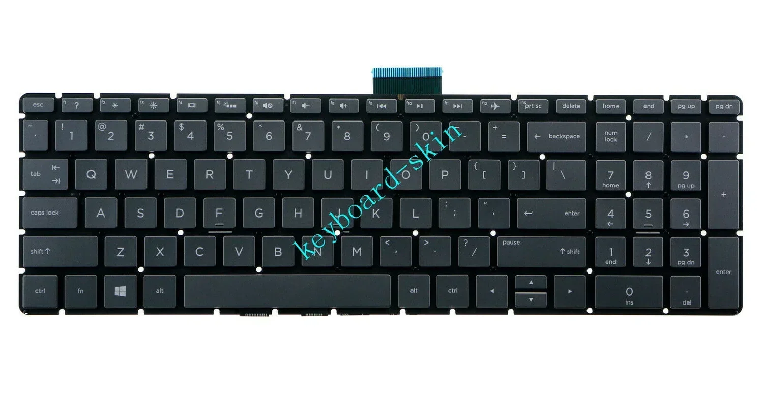 New US Keyboard no-frame with backlit for HP 15-BR 15-CC 15-CCxxx 15-CD 15-BR 15g-BX 15q-BU 15q-BY 15-ef 15-bs 15-cc 15-cd 15-ck