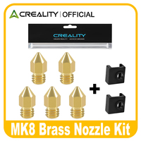 Creality official MK8 Extruder Brass Nozzle Kit 0.1/0.2/0.4/0.6/0.8/1.0mm 3D Printer MK8 Nozzle and Ender 3/CR-10 series