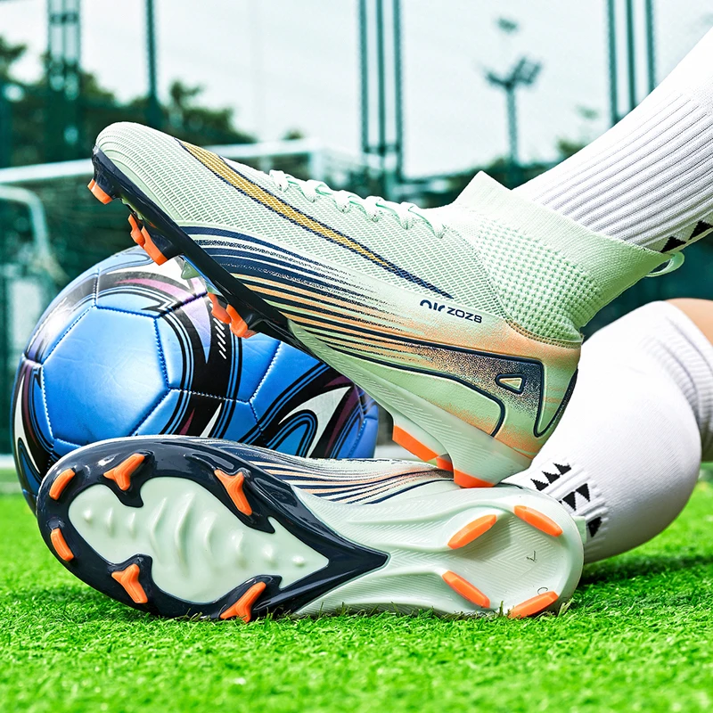 الرجال أحذية كرة القدم السريعة المجتمع المرابط المهنية TF/FG أحذية كرة القدم العشب التدريب ملعب كرة القدم الأحذية حذاء رياضة عدم الانزلاق