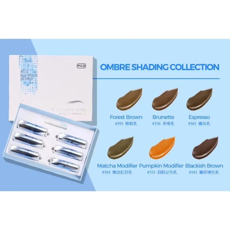 Set de Tinta Orgánica para Tatuajes de 15ml, Vegana, Color Intenso, Micro Pigmento, Kits de Tatuaje, Pigmento para Microblading, Kit de Microblading