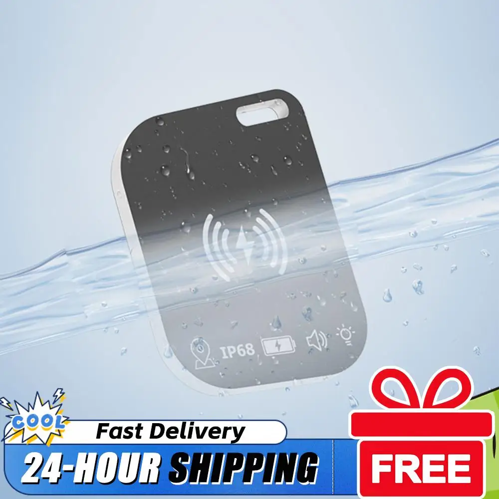 

Wireless Charging Wallet Tracker Card Waterproof Works for Apple Find My Ultra Slim Tracking Card for Effortless Wallet Tracking