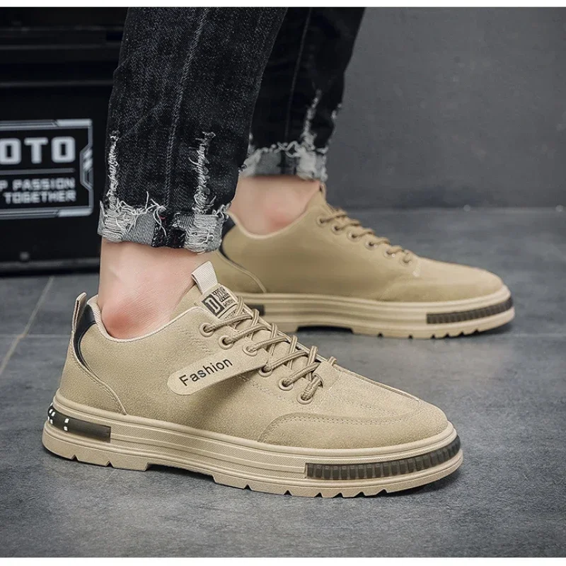 

Повседневные мужские кроссовки, износостойкие модные дышащие модные универсальные удобные уличные кроссовки на платформе, весенние основные новые