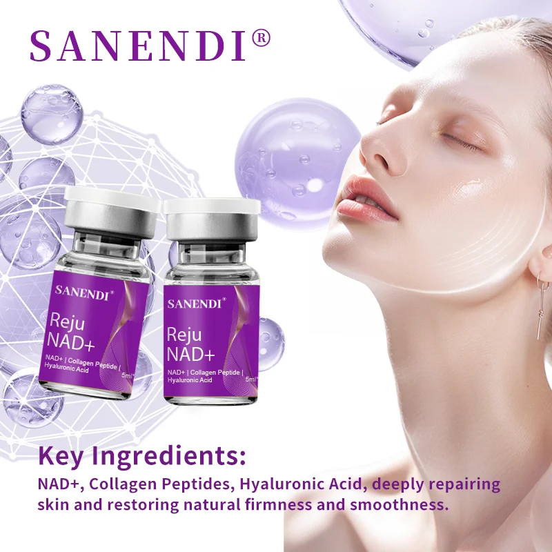 Exoso NAD+ Series Serum For Facial Hyaluronic Acid Collagen Lifting Dr.Pen Serum Firm Korean Skin Care 10 Vials