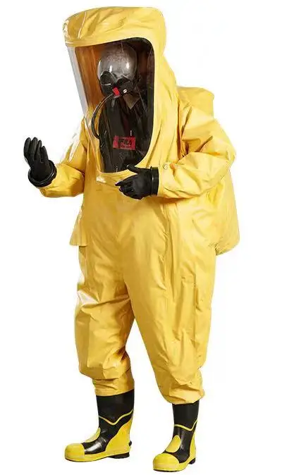 Factory Wholesale PVC Chemical Protective Clothing  Protection Coverall Industrial Work Clothing Suits