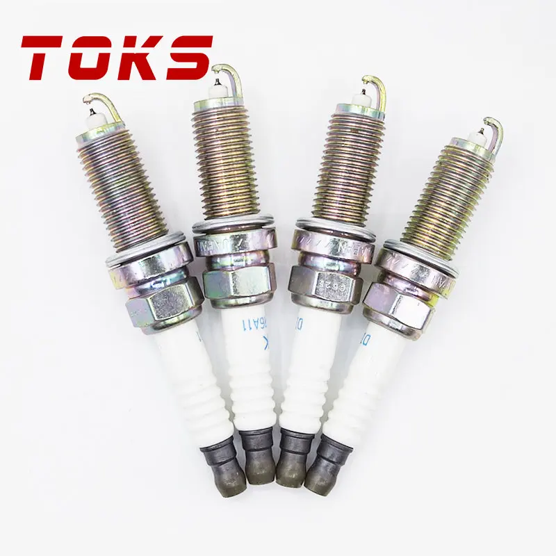 4pcs 22401-1KT1B  Iridium Spark Plug For Nissan Qashqai J10 NJ10 JJ10E 1.6L Juke F15 HR16DE DILZKAR6A11 91691 car candle