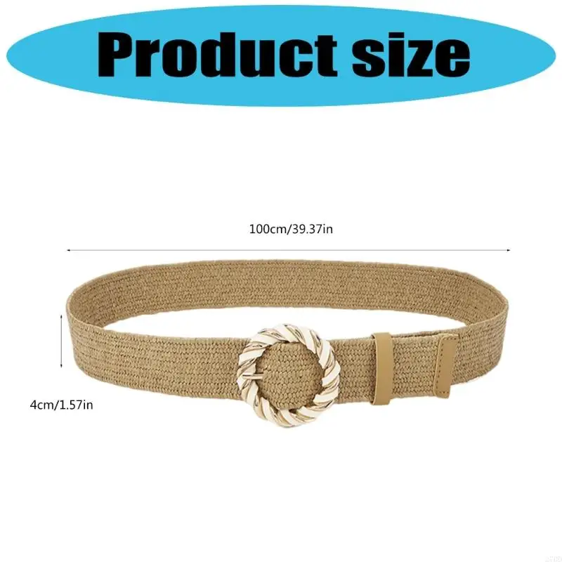 حزام الخصر لفساتين الجينز للنساء حزام الخصر سلسلة زي بسيط منسوج حزام نحيف مجوهرات الجسم