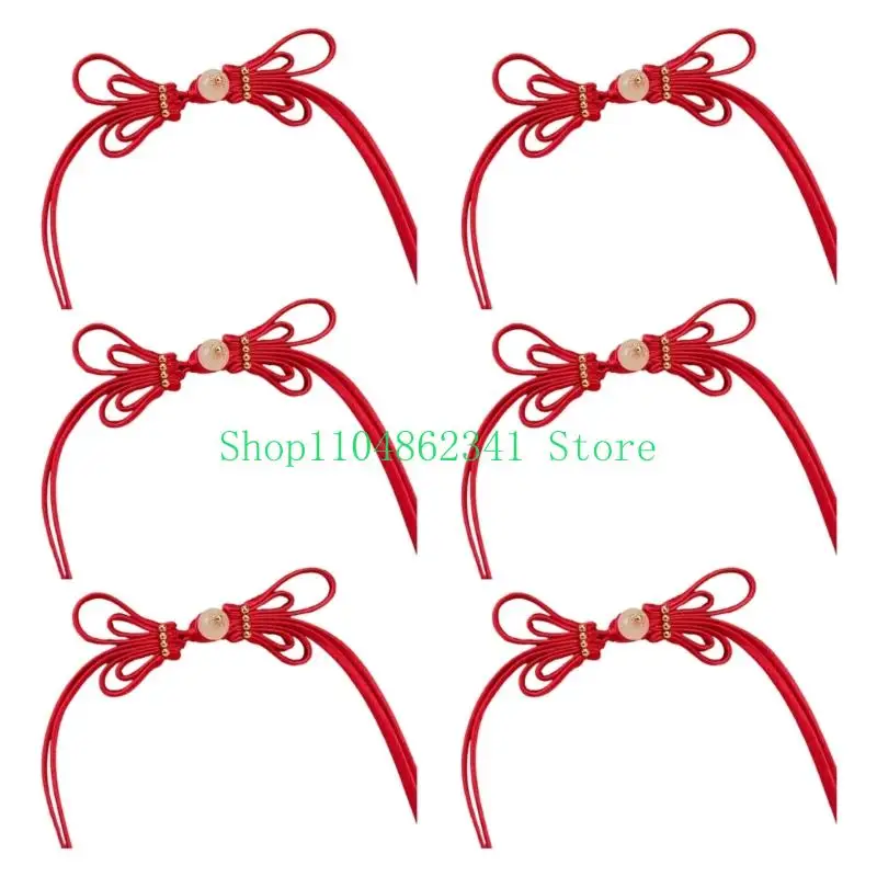 652F 6Pcs Satins Clasp Accessory Fashion Design Enhancement Creative Accessory Making