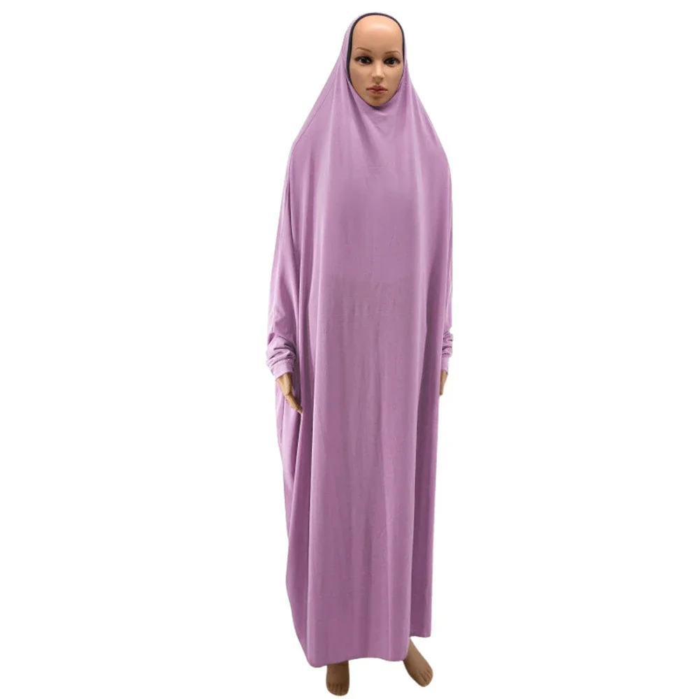 Full Cover Overhead Hooded Abaya Muslim Prayer Garment Hijab Ramadan Long Khimar Dress Islamic Arabic Gowns Ramadan Kaftan Robe