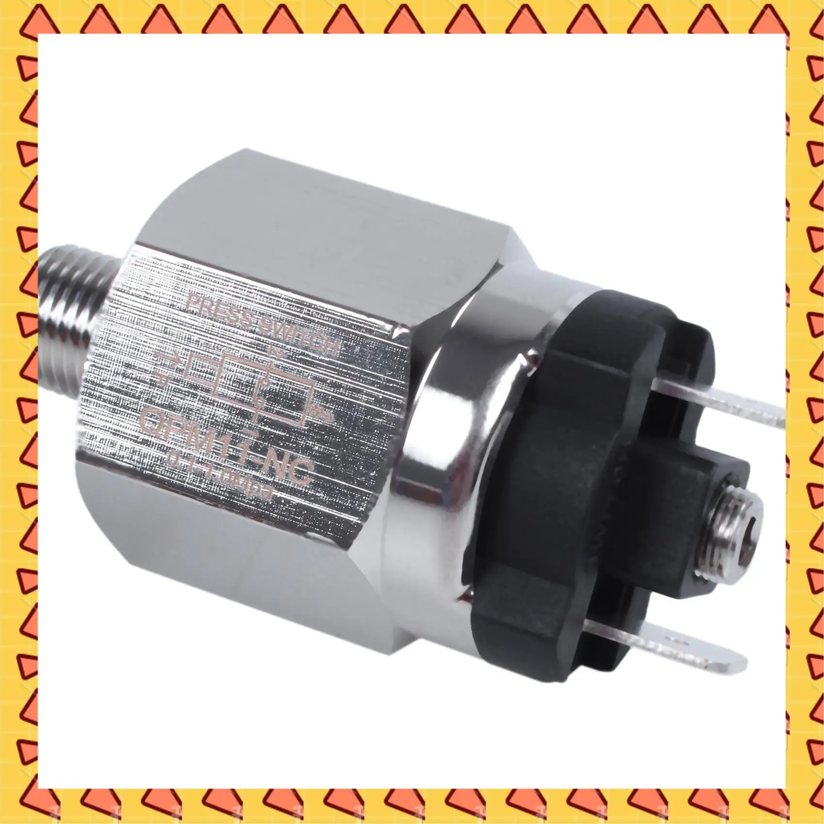 

A008 10X Reliable 1/8 Inch Port Adjustable Diaphragm Type Pressure Switch Nozzle QPM11-NC