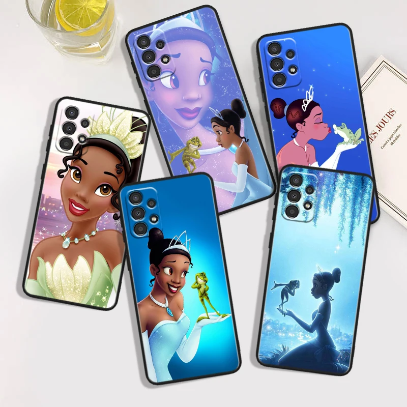 

Disney Tiana Princess For Samsung A54 A53 A52S A34 A33 A73 A72 A32 A24 A23 A22 A14 A13 A03S 5G Black Phone Case Phone Case