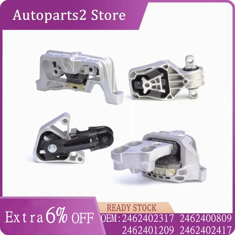 

2462402317 2462400809 2462401209 2462402417 Auto Parts 4pcs/Set Engine Mount For Mercedes Benz Cla 250 45 Gla 200 250 45 A45