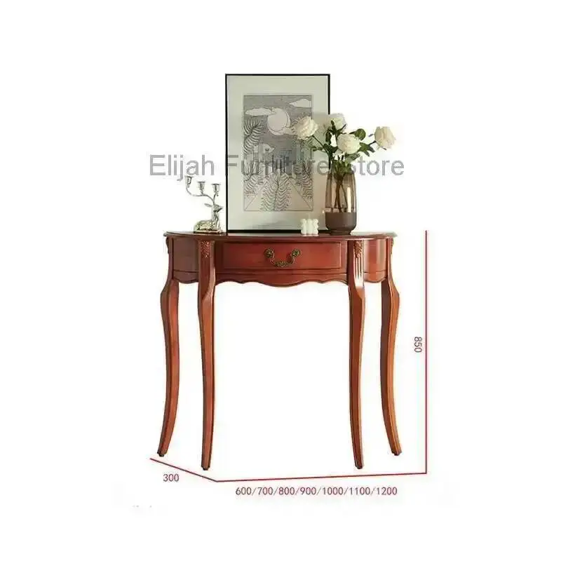 

Vintage Console Table Luxury Beauty Modern European Simple Console Table Entrance Hall Living Room Tavolo Salotto Furniture