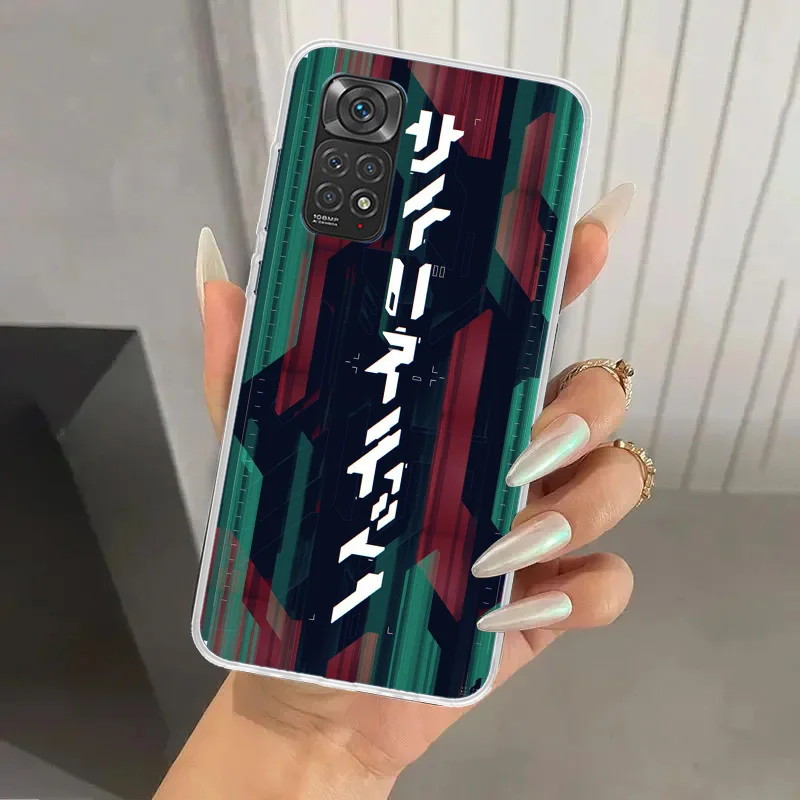 Cyber Style Punks Phone Case for Xiaomi Redmi Note 14 13 12S 12 11S 11 Pro Plus 11T 11E 10S 9 9S Soft Funda Print Shell Note 13 