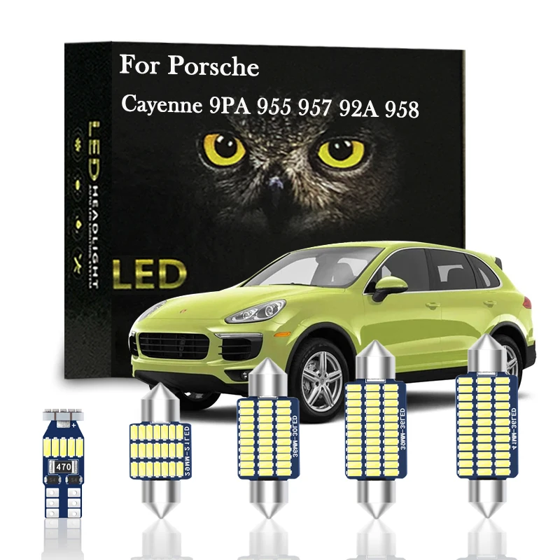 

Canbus For Porsche Cayenne 9PA 955 957 92A 958 GTS 2005 2006 2008 2011 2012 2015 2017 2018 Accessories Interior Lamp LED