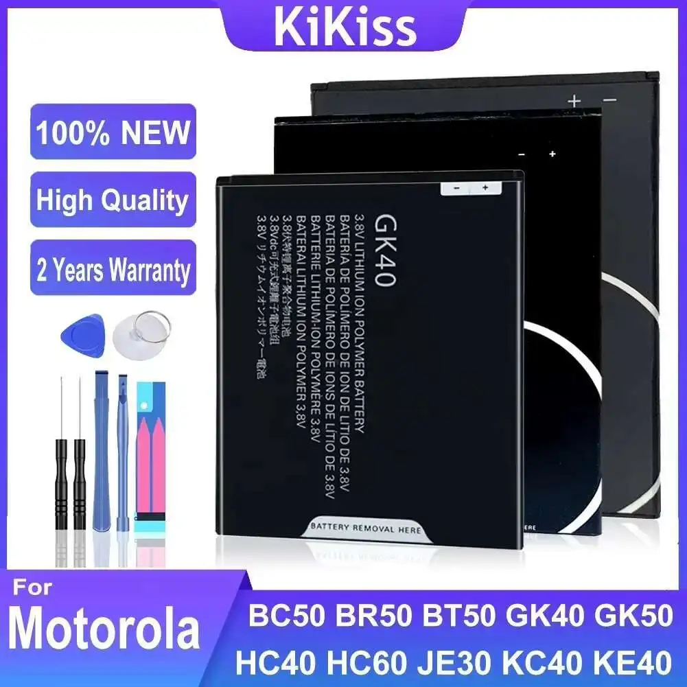 

Rechargeable Phone Battery For Motorola Moto BR50 BC50 GK40 GK50 HC40 HC60 KC40 JE30 KE40