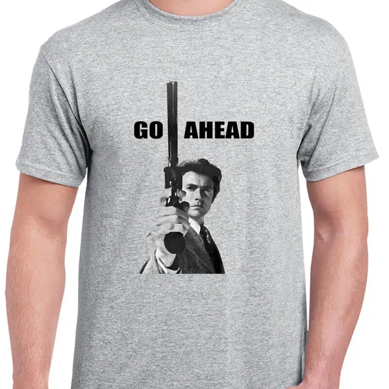 Clint Eastwood Go Ahead Retro Tee