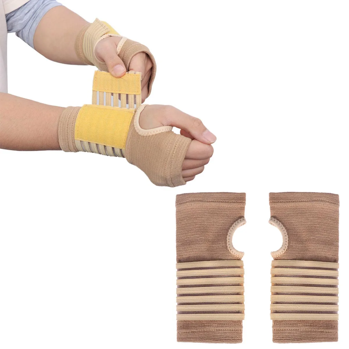 

2pcs Volleyball For Sport Support Guard For Sports Elastic Wrist Protector Training Pain Relief Wrist Protector