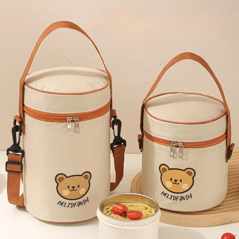 2025년형 보냉 도시락 가방, 새지 않는 대용량 사무용