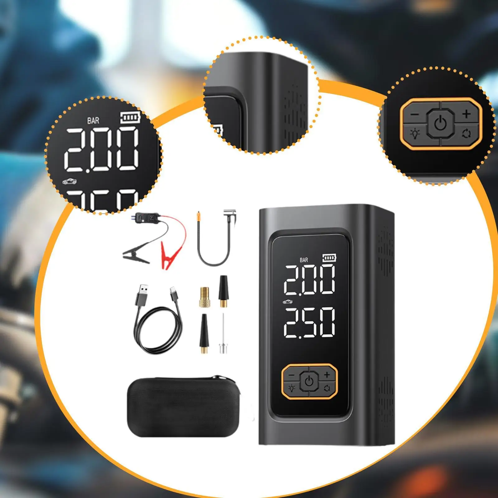 powerful-jump-starter-air-compressor-portable-tire-inflator-rechargeable-battery-for-car-bike-motorcycle-emergency-kit