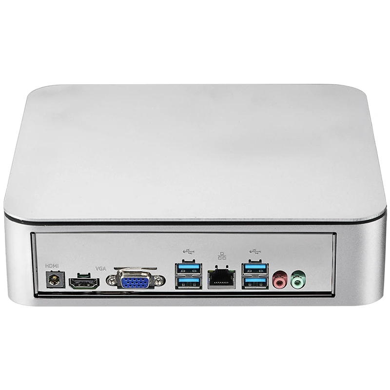 BEBEPC Mini PC HTPC Intel Core I7-10750H 2 * DDR4 NVMe Quạt Văn Phòng Cá Nhân Để Bàn Máy Tính Windows 10 Pro Linux WIFI Minipc