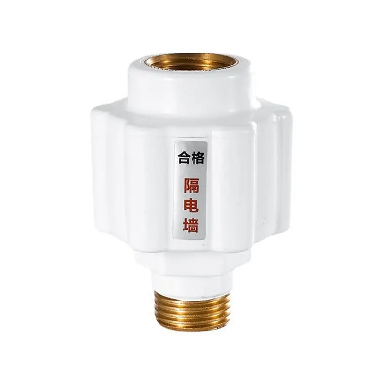 Removable 8Pcs [Copper-Colored Aluminum Teeth] Electric Water Heater Anti-Electric Wall Household Water Heater Fittings
